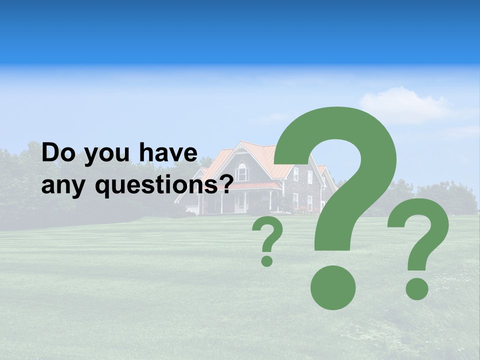 Wonderland Sky Summer PowerPoint Template