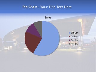 Energy Pump Night PowerPoint Template