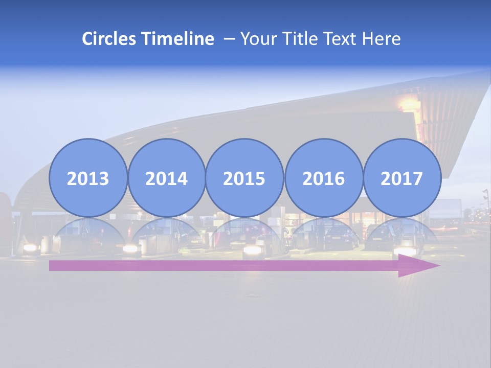 Energy Pump Night PowerPoint Template