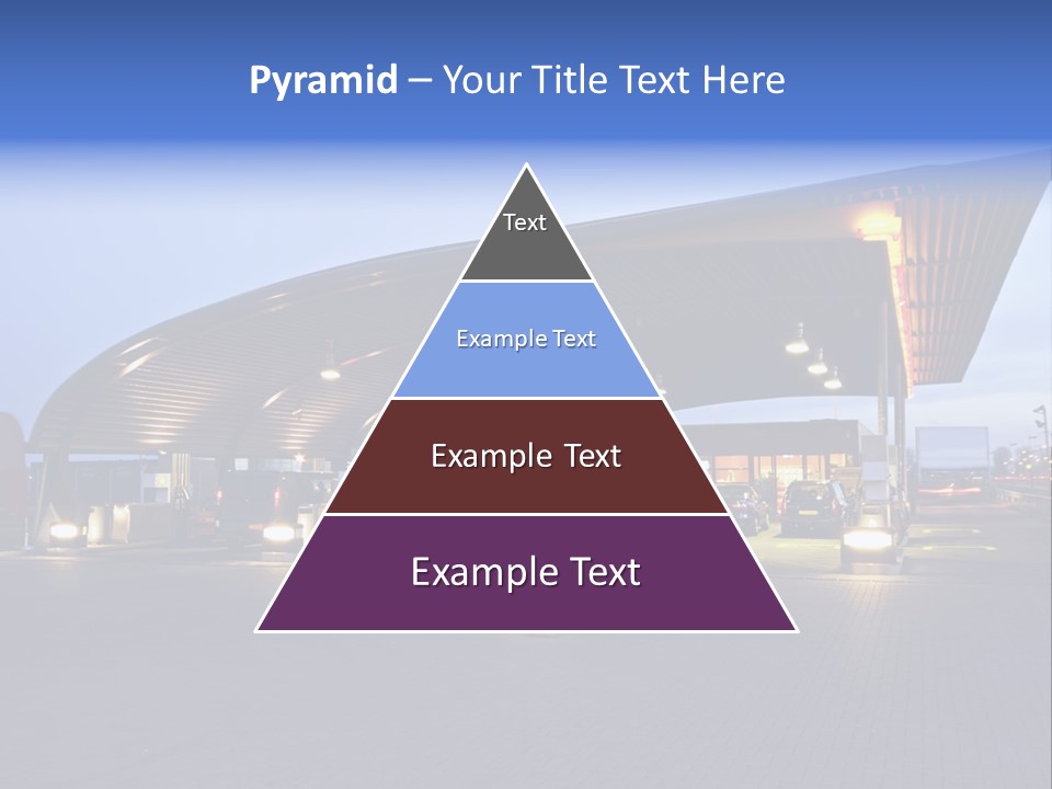 Energy Pump Night PowerPoint Template