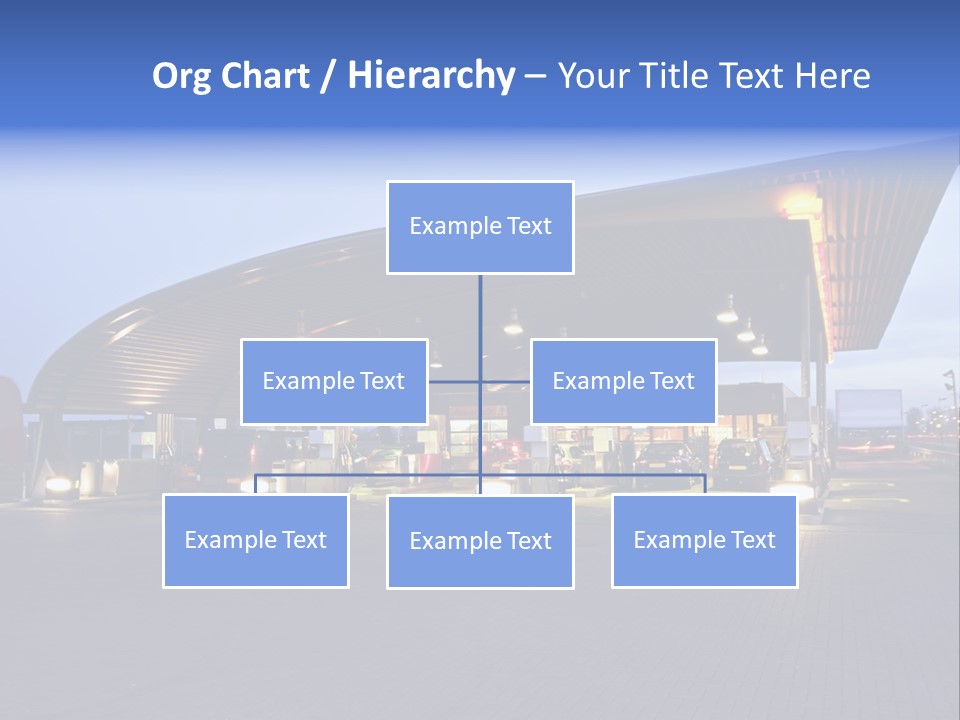 Energy Pump Night PowerPoint Template
