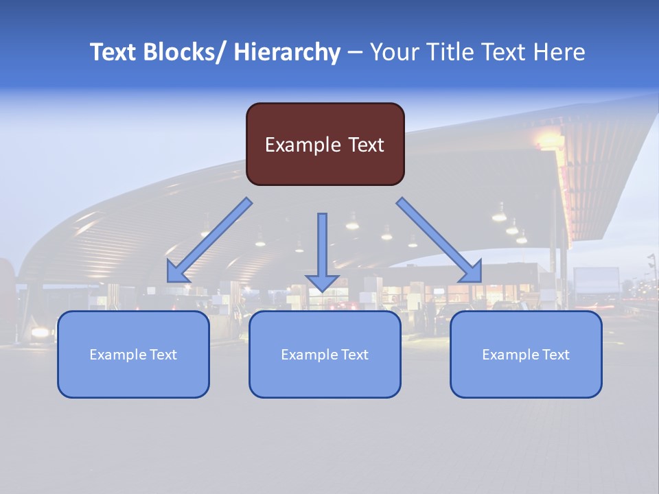 Energy Pump Night PowerPoint Template