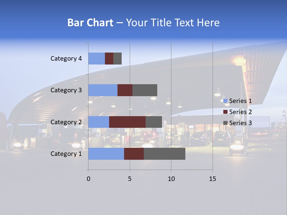 Energy Pump Night PowerPoint Template