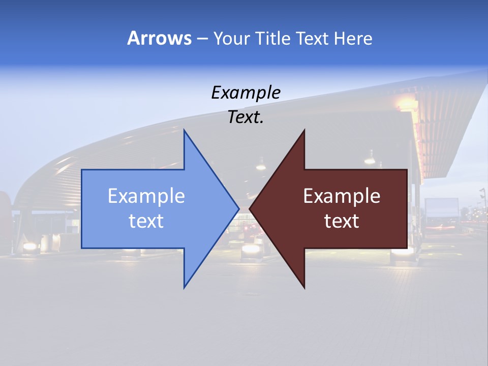 Energy Pump Night PowerPoint Template