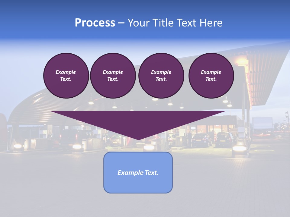 Energy Pump Night PowerPoint Template