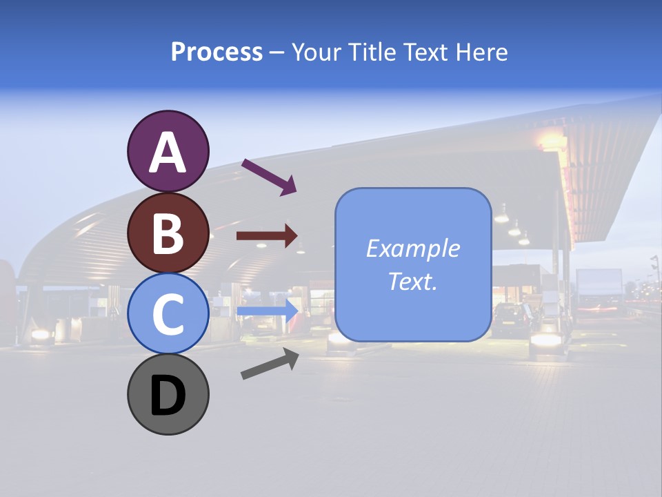 Energy Pump Night PowerPoint Template