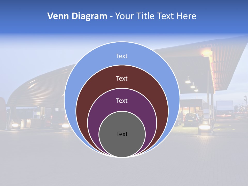 Energy Pump Night PowerPoint Template