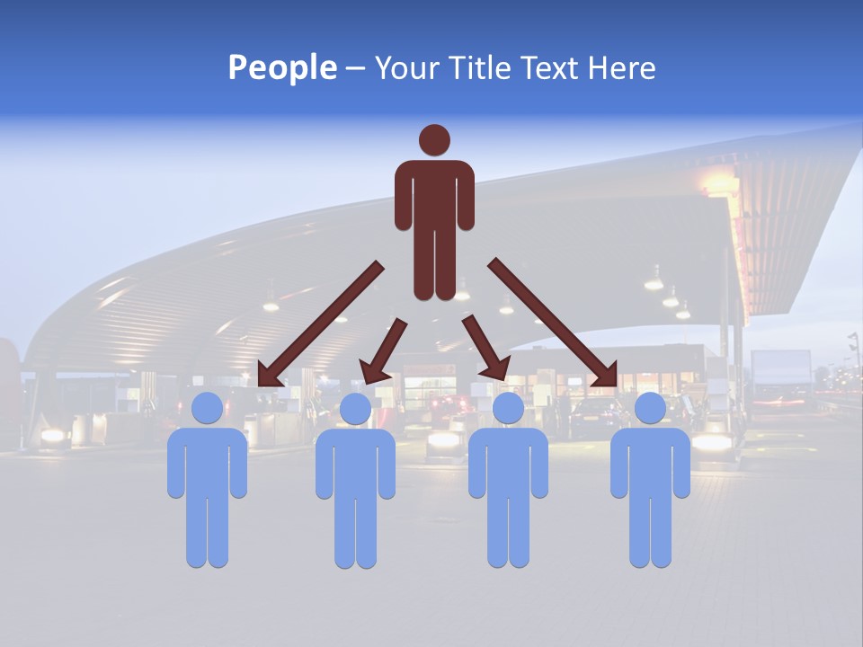 Energy Pump Night PowerPoint Template