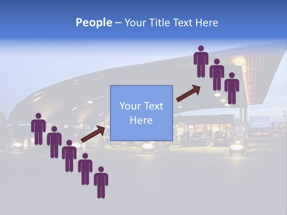 Energy Pump Night PowerPoint Template