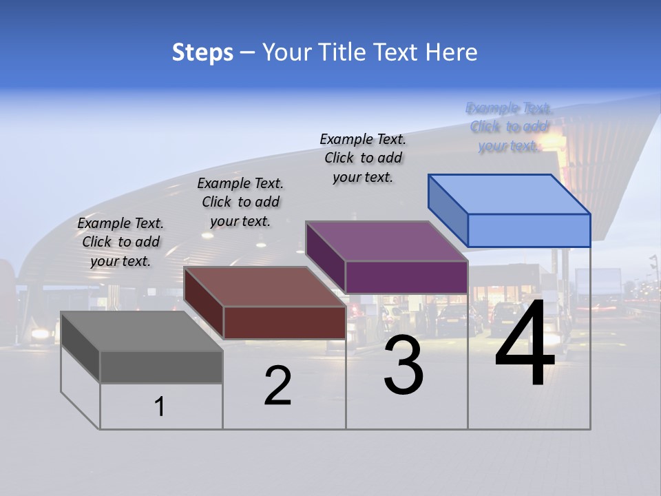 Energy Pump Night PowerPoint Template