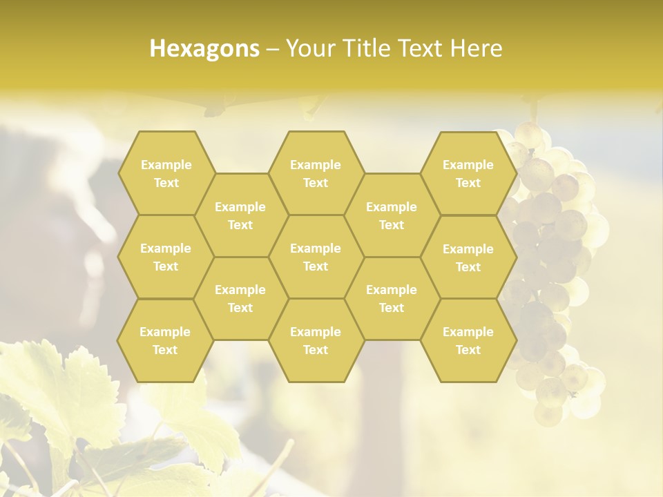 Two Male Savoring PowerPoint Template