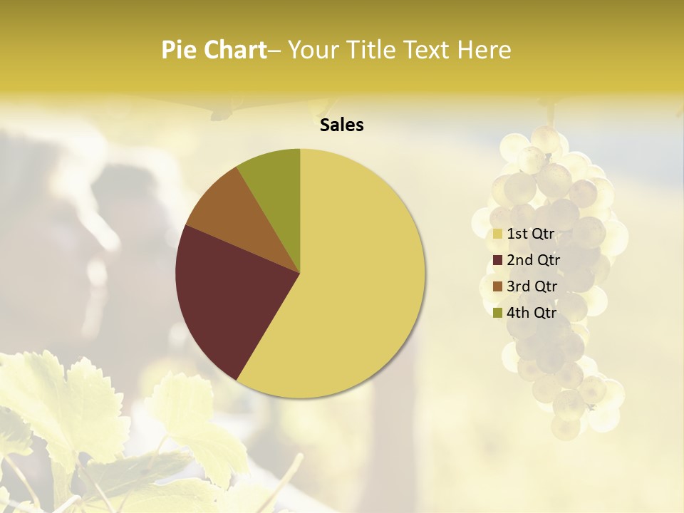 Two Male Savoring PowerPoint Template