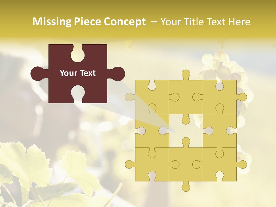 Two Male Savoring PowerPoint Template