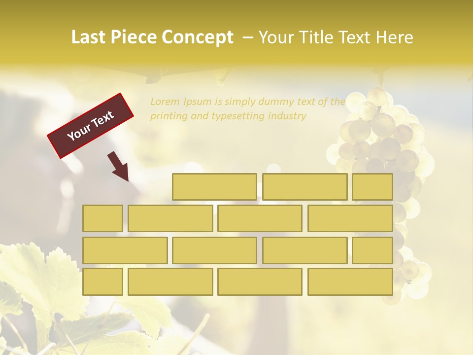 Two Male Savoring PowerPoint Template