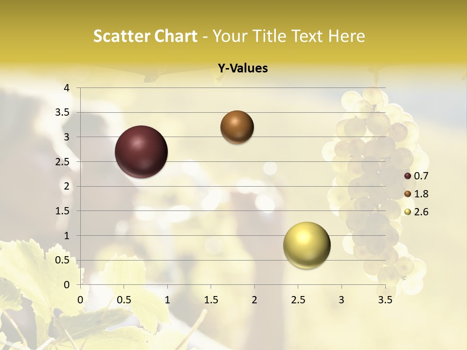 Two Male Savoring PowerPoint Template