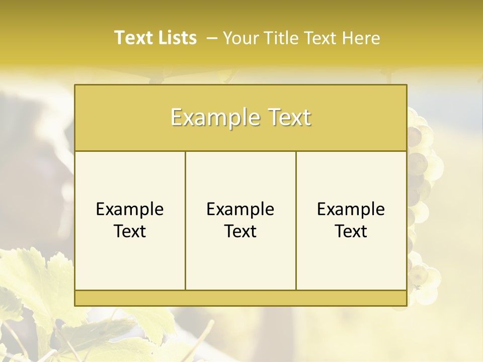 Two Male Savoring PowerPoint Template