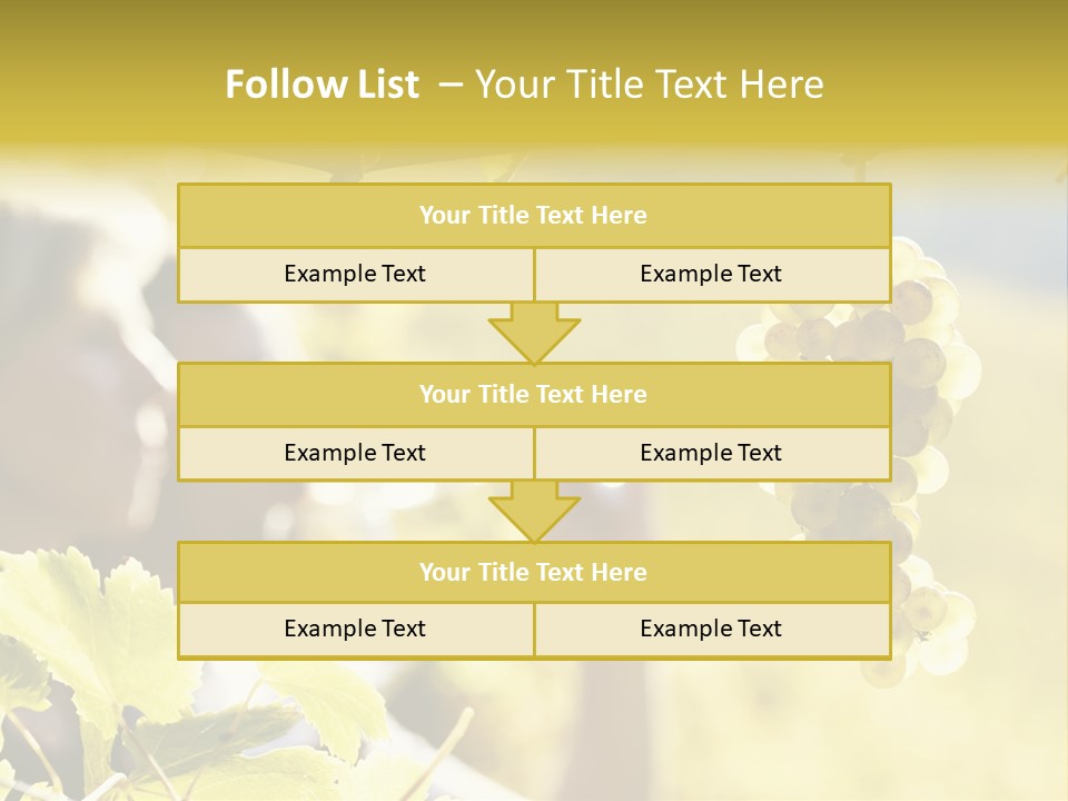 Two Male Savoring PowerPoint Template