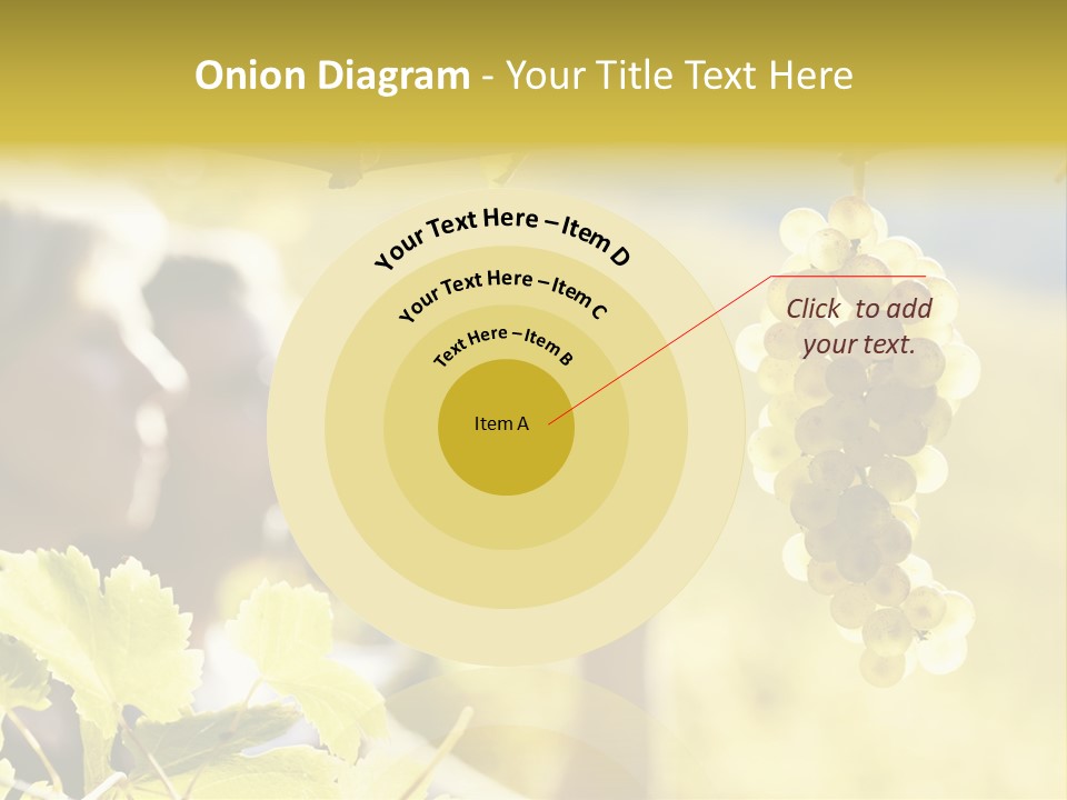 Two Male Savoring PowerPoint Template