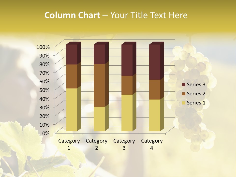 Two Male Savoring PowerPoint Template