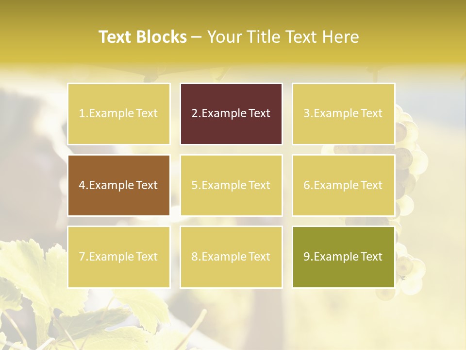 Two Male Savoring PowerPoint Template
