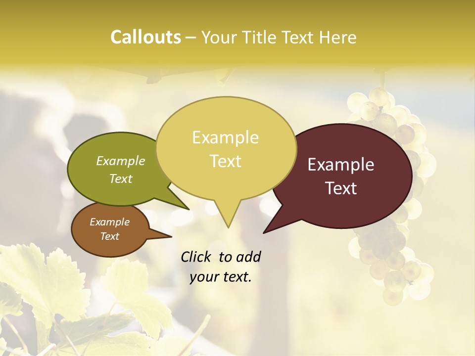 Two Male Savoring PowerPoint Template