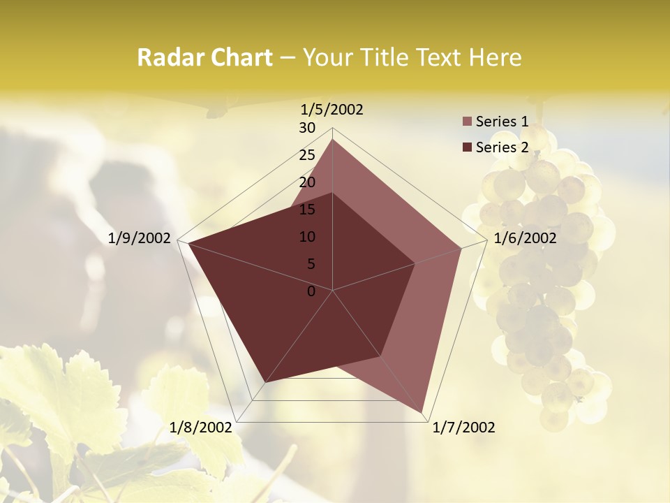Two Male Savoring PowerPoint Template