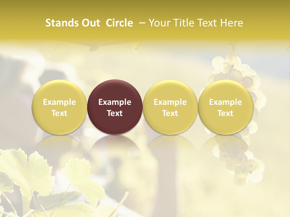 Two Male Savoring PowerPoint Template