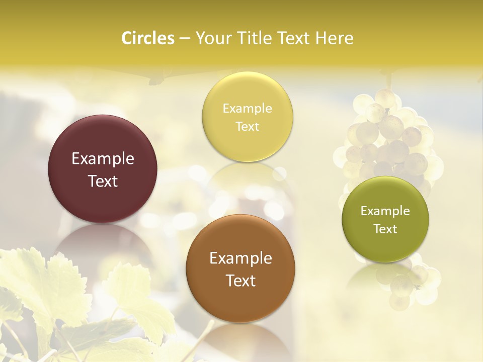 Two Male Savoring PowerPoint Template