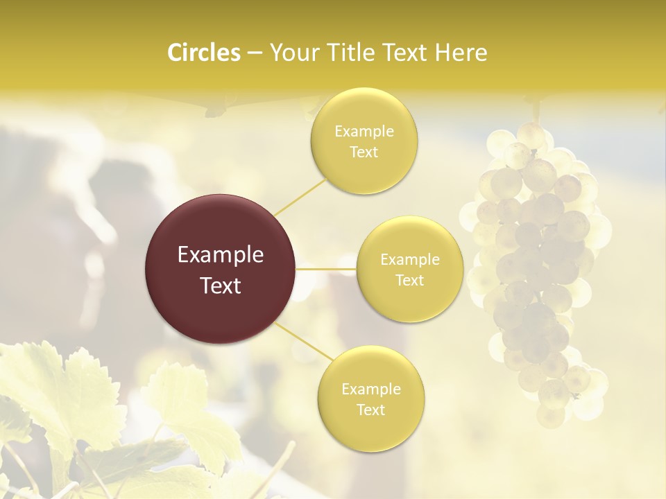 Two Male Savoring PowerPoint Template