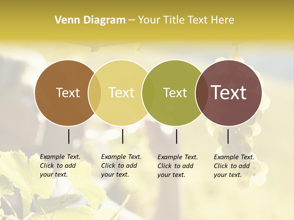 Two Male Savoring PowerPoint Template