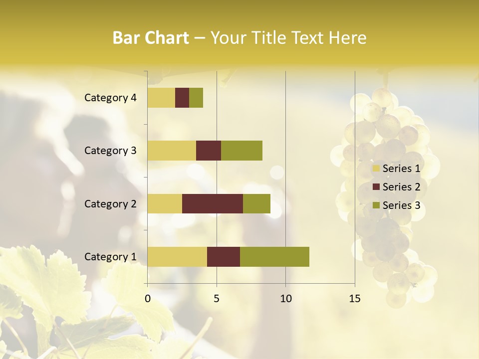 Two Male Savoring PowerPoint Template