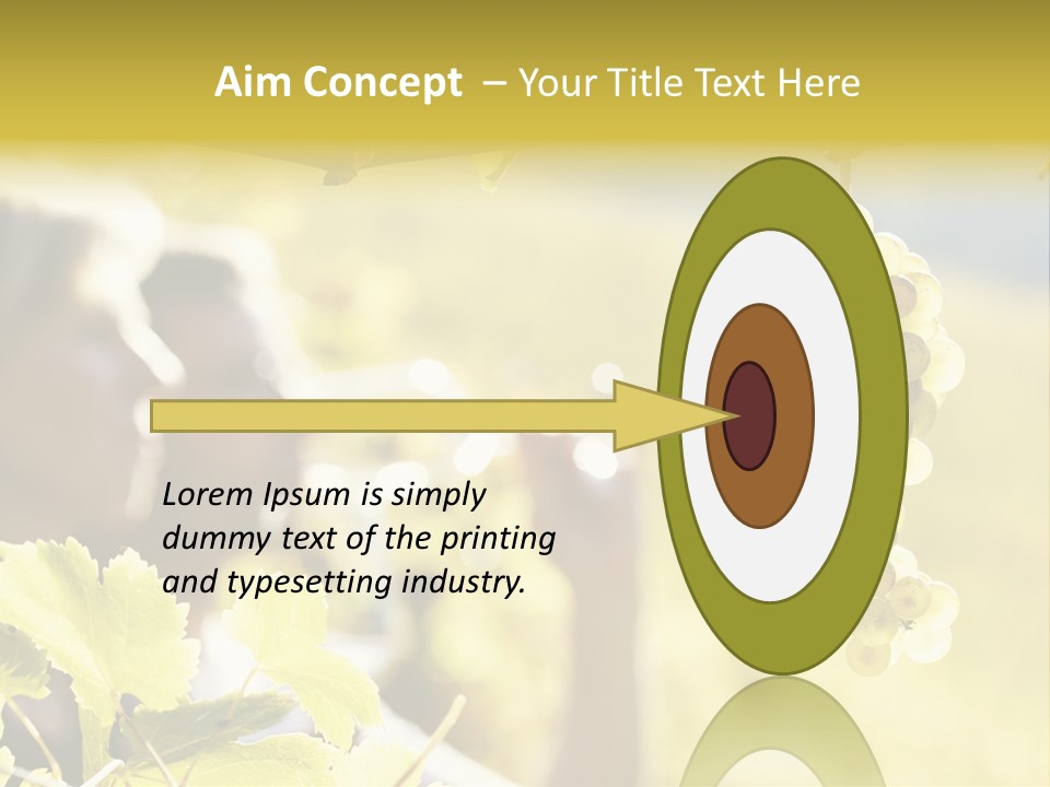 Two Male Savoring PowerPoint Template