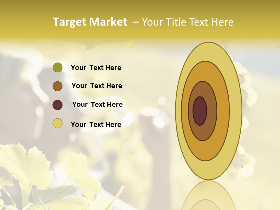 Two Male Savoring PowerPoint Template