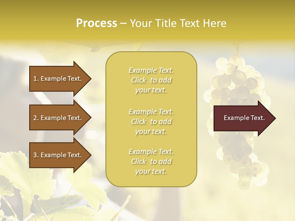 Two Male Savoring PowerPoint Template
