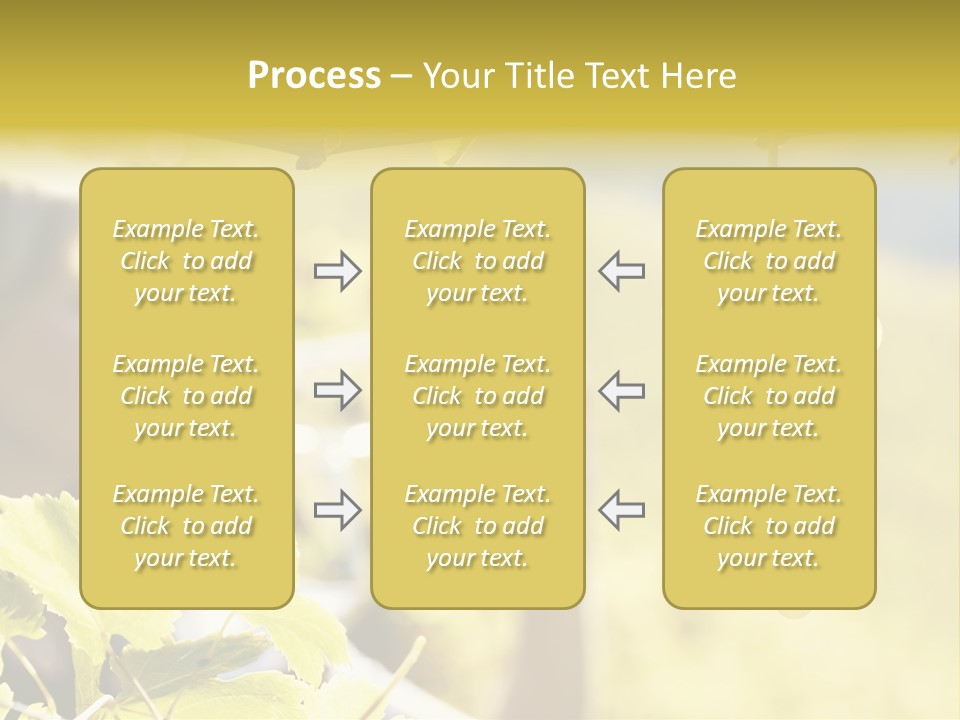 Two Male Savoring PowerPoint Template