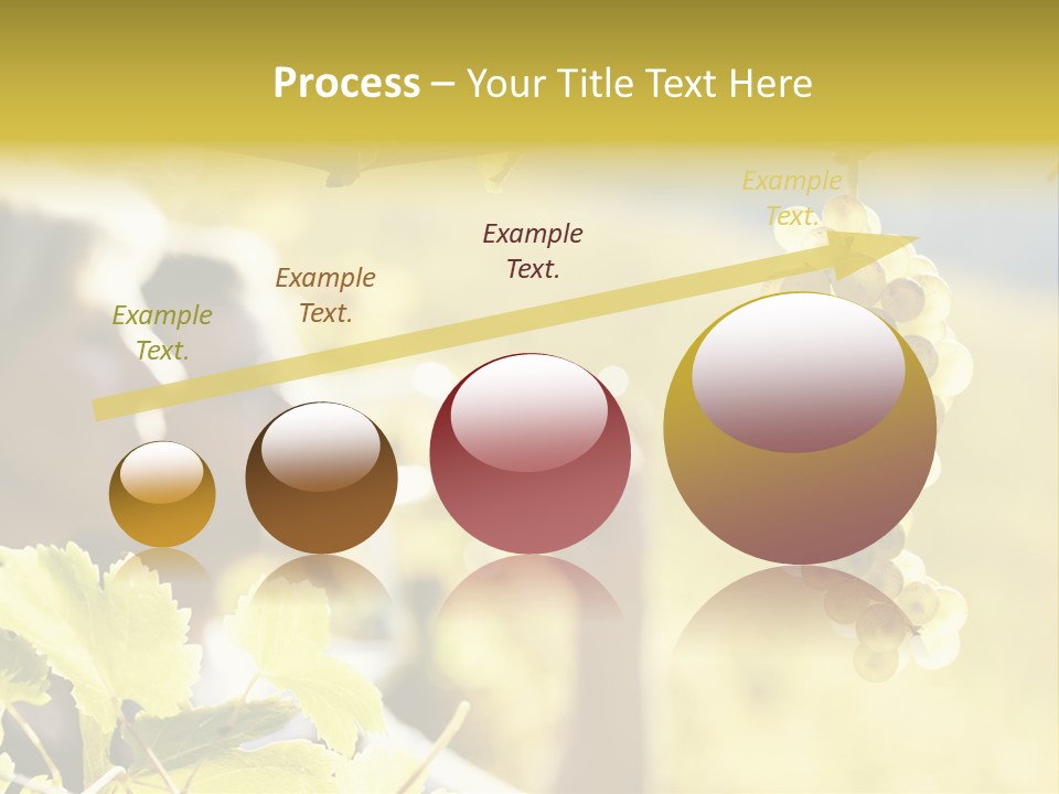 Two Male Savoring PowerPoint Template
