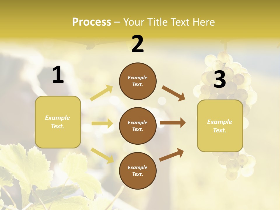 Two Male Savoring PowerPoint Template