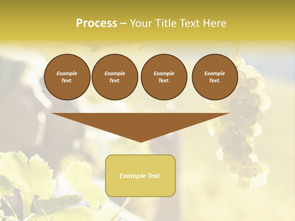 Two Male Savoring PowerPoint Template