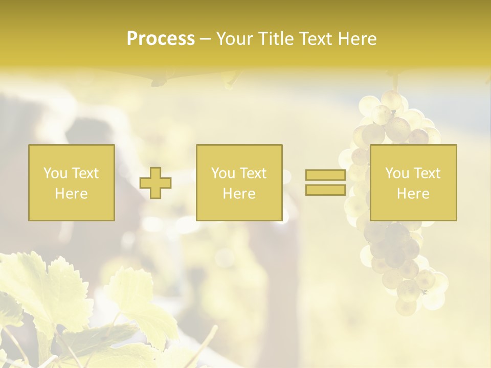 Two Male Savoring PowerPoint Template