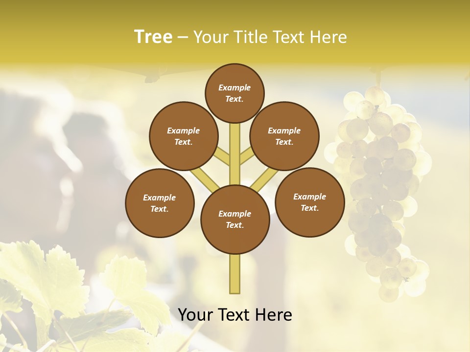 Two Male Savoring PowerPoint Template