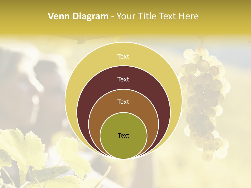 Two Male Savoring PowerPoint Template