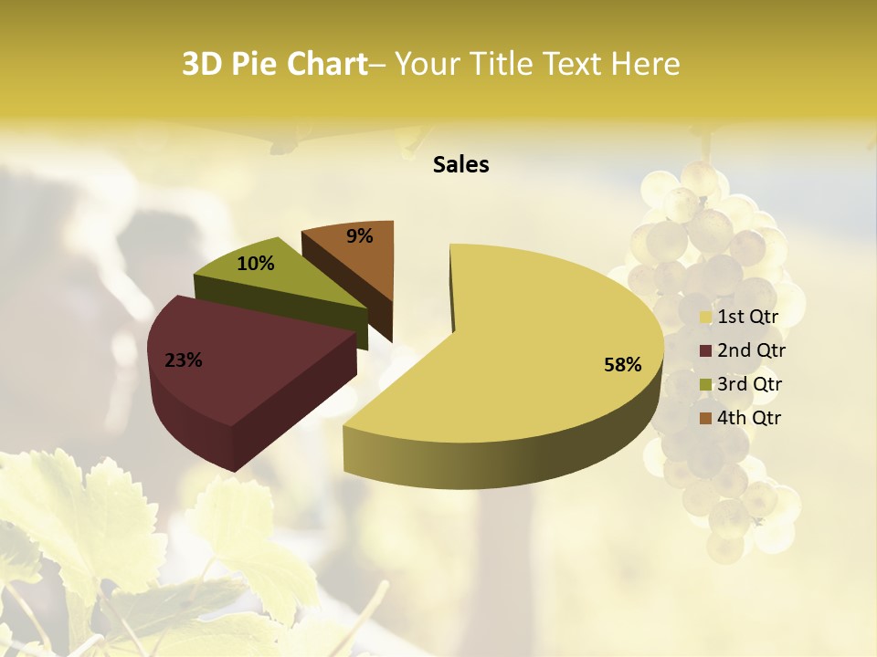 Two Male Savoring PowerPoint Template