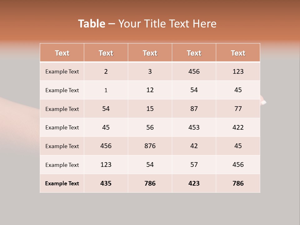 Fresh Vitamin Sin PowerPoint Template