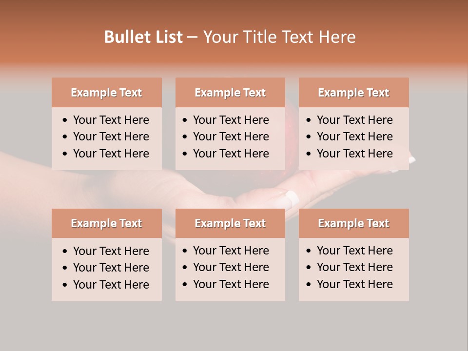 Fresh Vitamin Sin PowerPoint Template