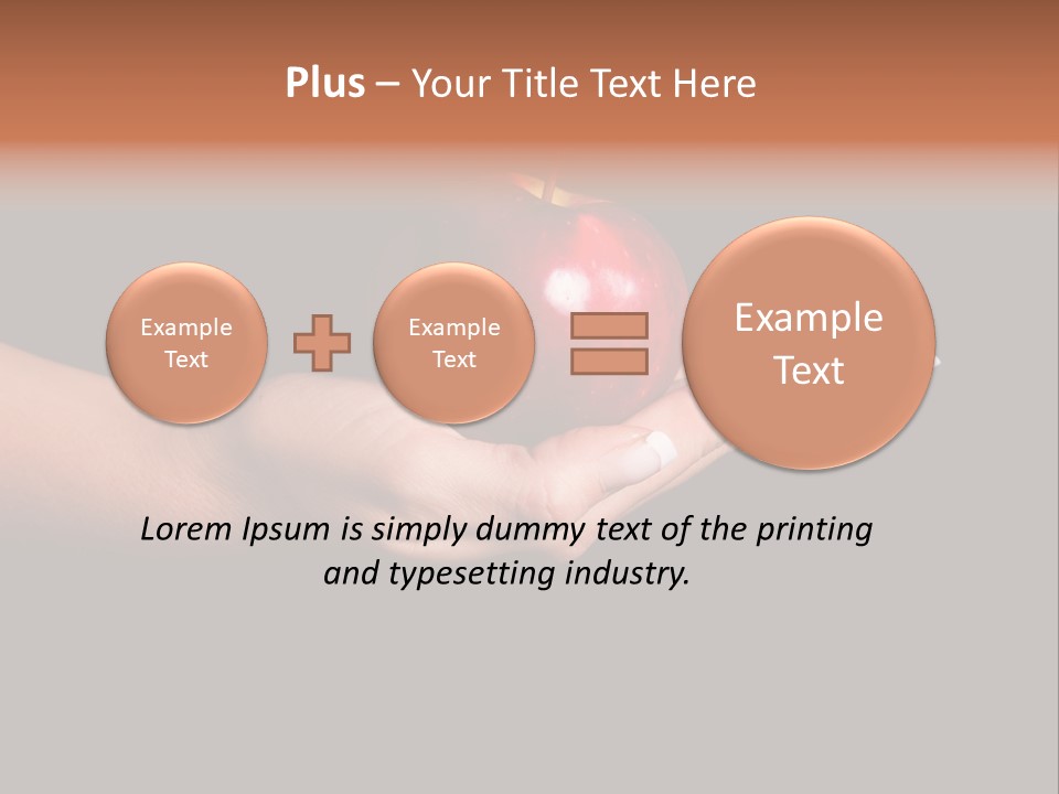 Fresh Vitamin Sin PowerPoint Template