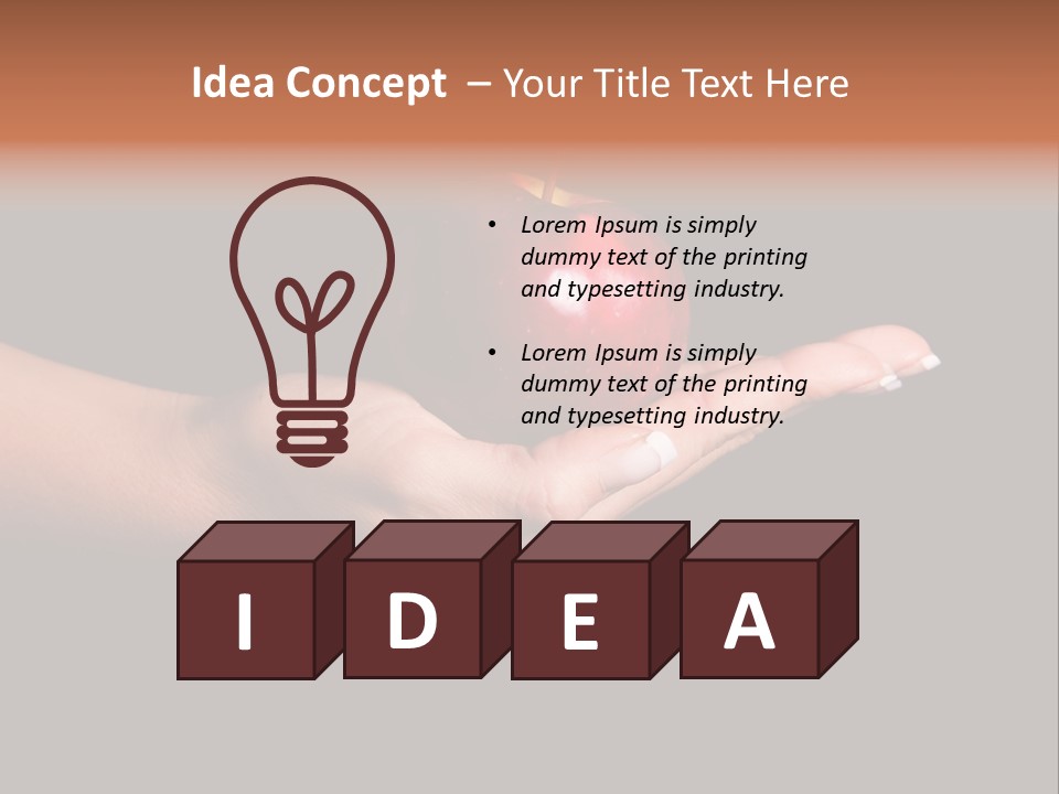 Fresh Vitamin Sin PowerPoint Template