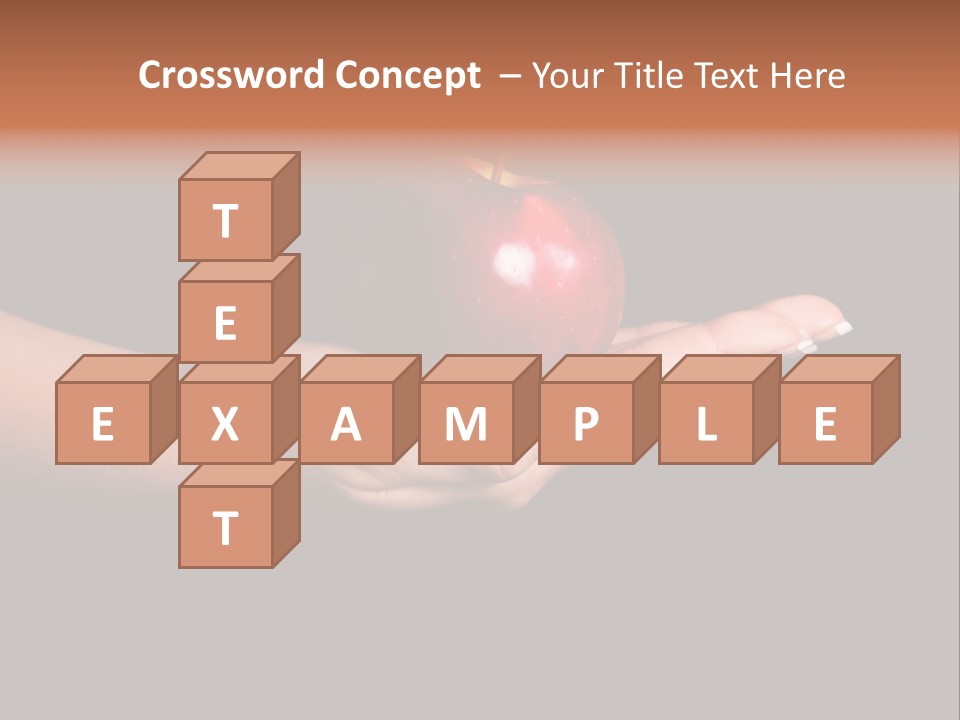 Fresh Vitamin Sin PowerPoint Template