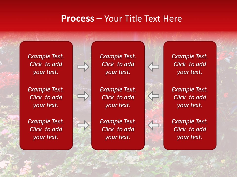 Orchid Nature Rock PowerPoint Template