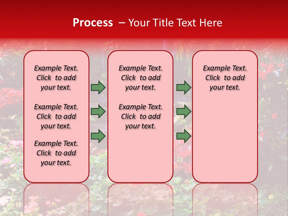 Orchid Nature Rock PowerPoint Template
