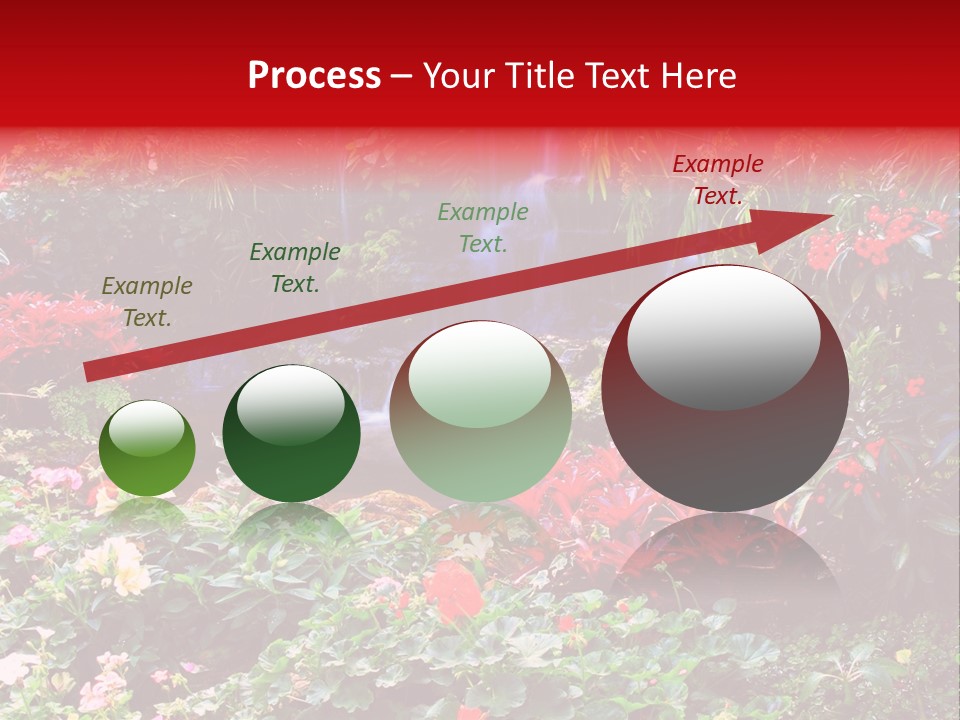 Orchid Nature Rock PowerPoint Template